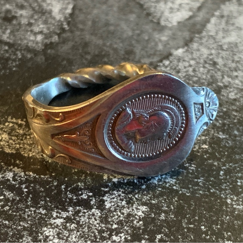 DERBY SILVER CO RING